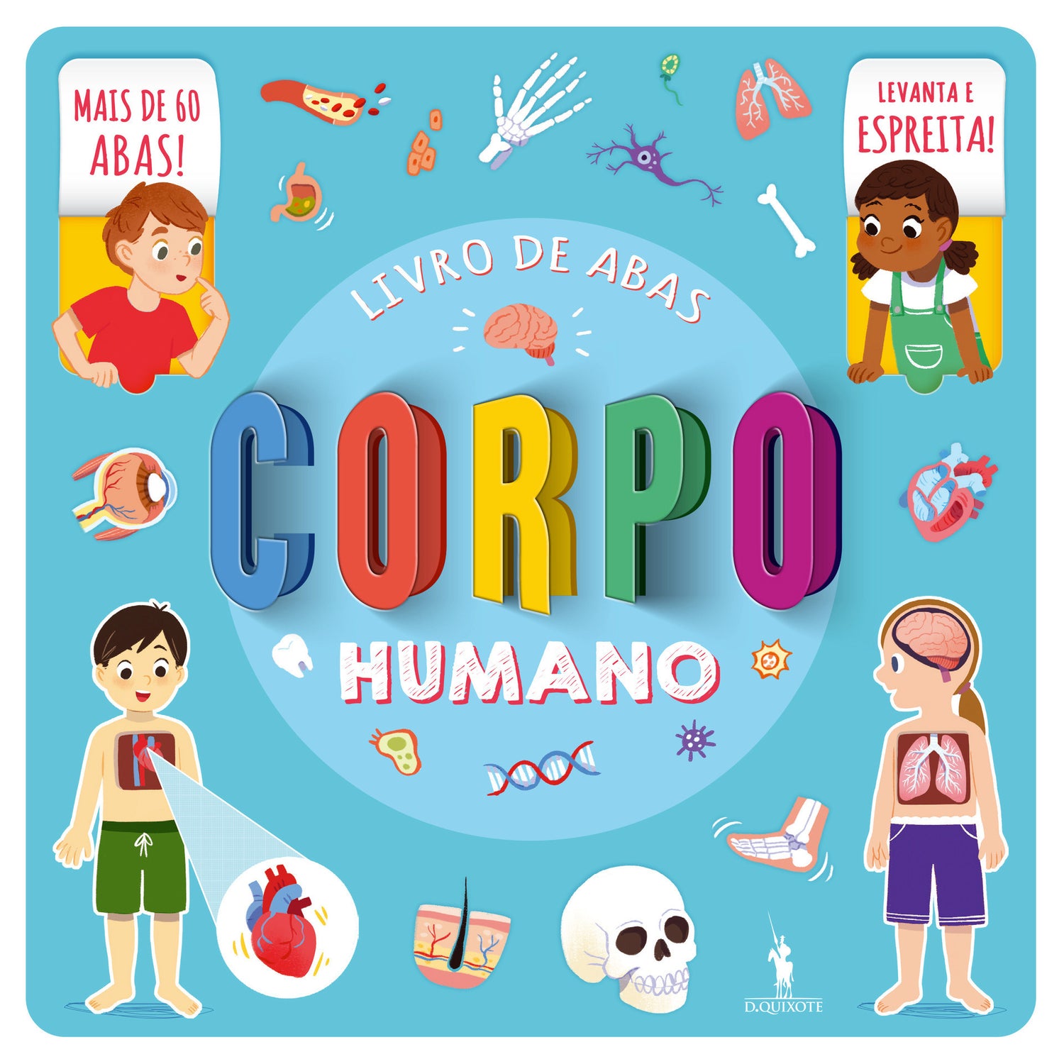Livro de Abas - Corpo Humano de Vários Autores