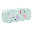 Estojo Retangular Silicone Picnic (vários modelos) Marshmallow