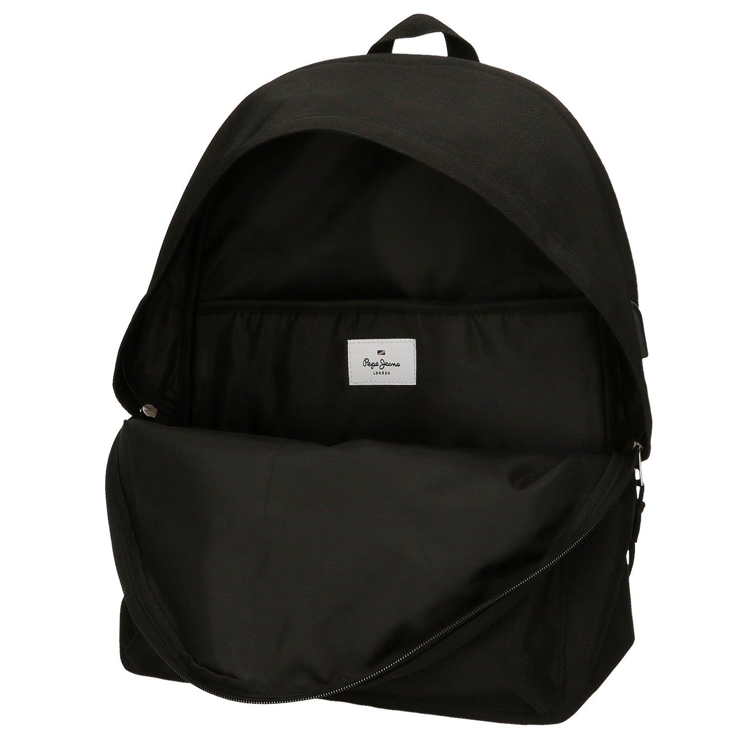 Mochila Dupla com Divisória para Computador Aris Evergreen Preto Pepe Jeans