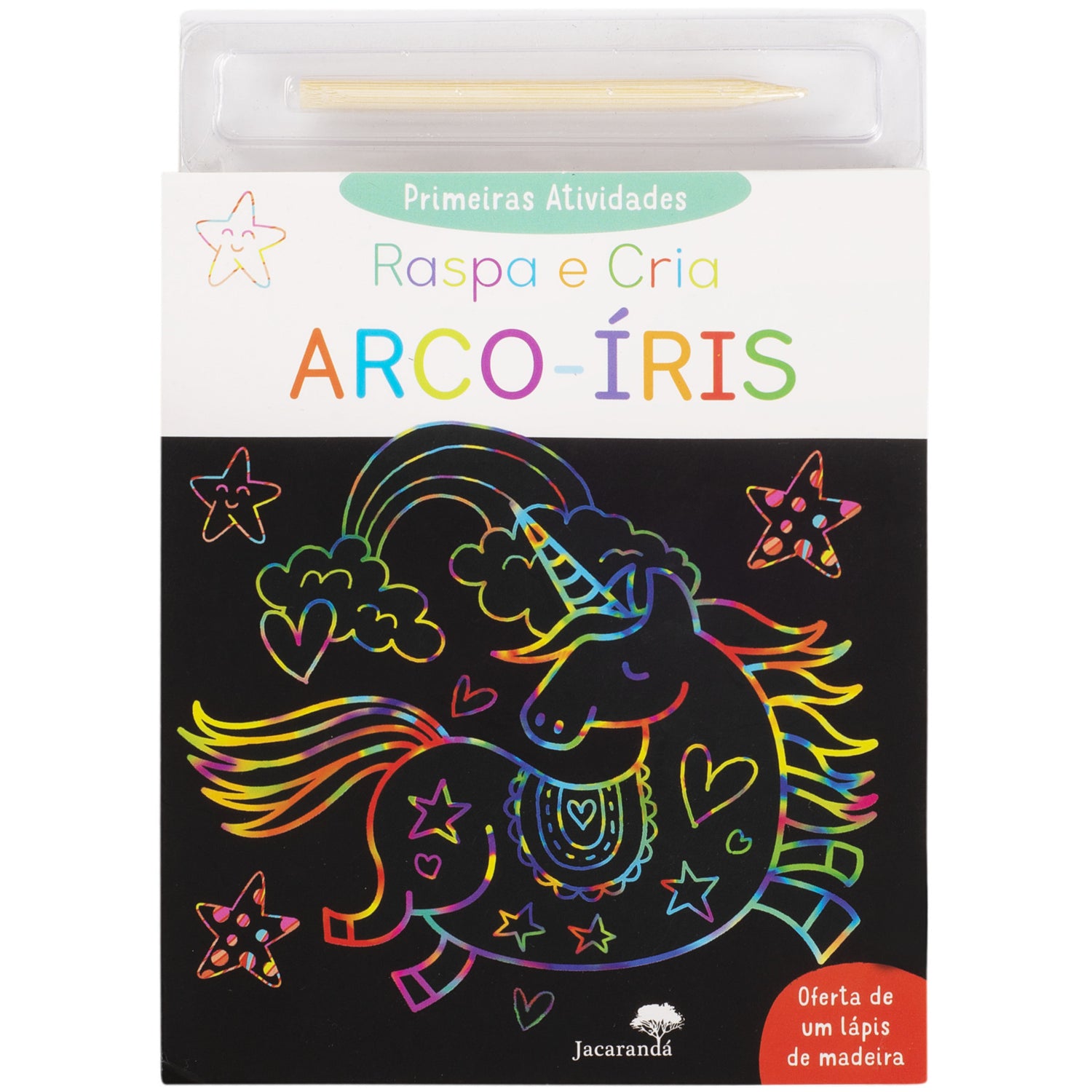 Raspa e Cria Arco-Íris - Primeiras Atividades