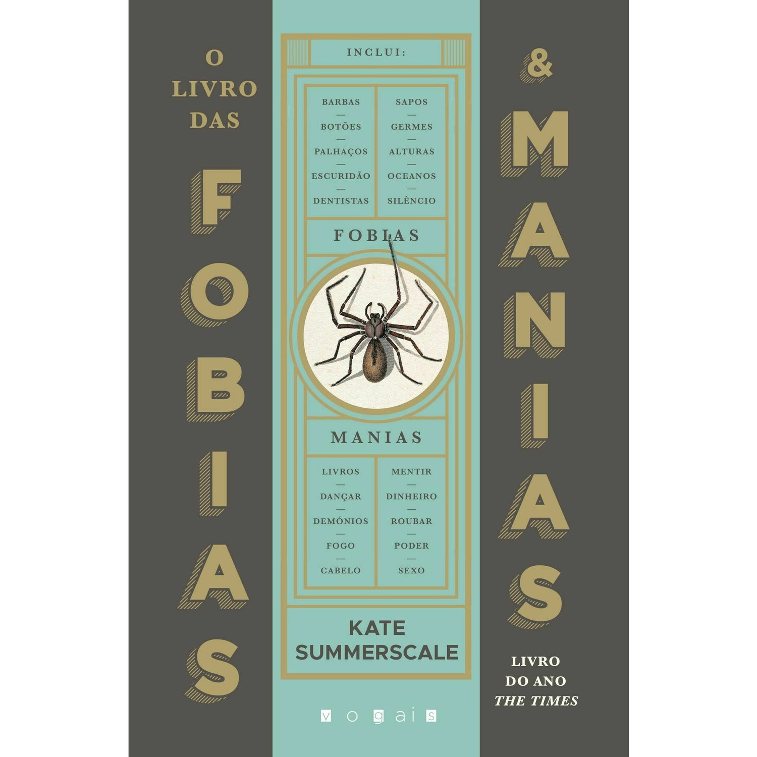 O Livro das Fobias e Manias de Kate Summerscale