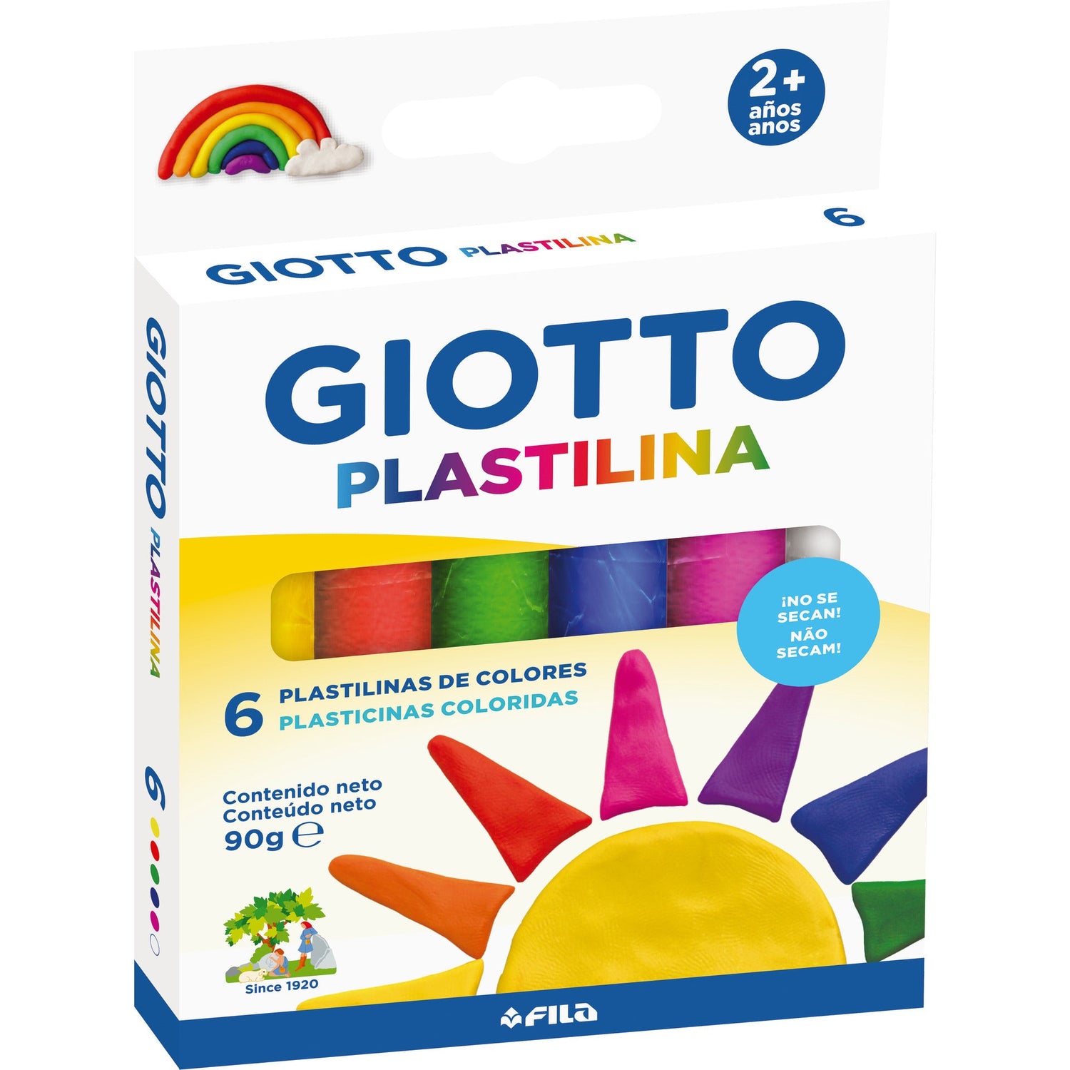 Plasticina com 6 Barras