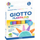 Plasticina de 6 Barras Cores Pastel
