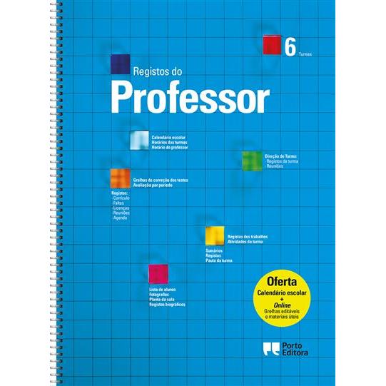 Registos do Professor - 6 Turmas
