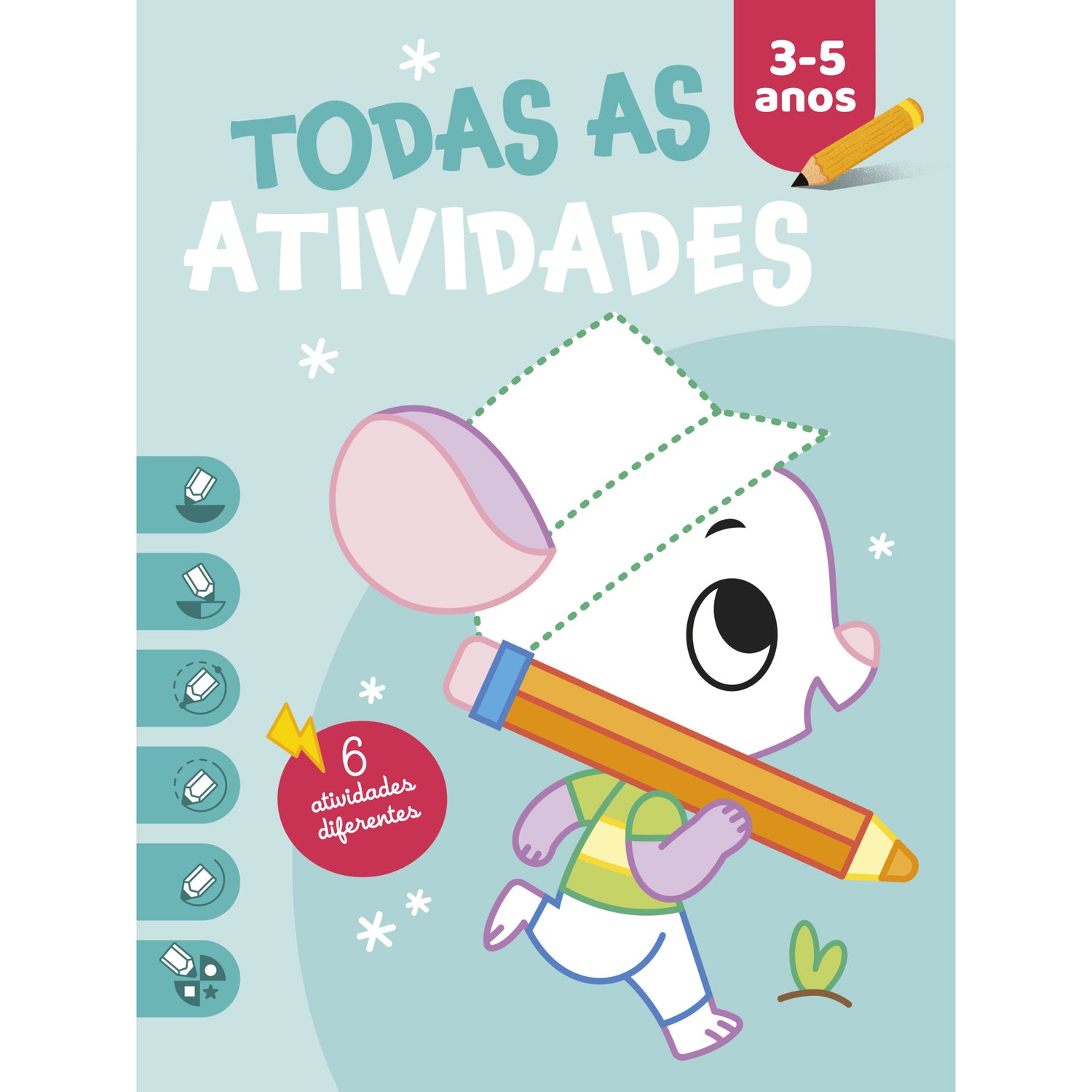 Todas As Atividades 3-5 Anos Azul de Yoyo Books