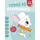 Todas As Atividades 3-5 Anos Azul de Yoyo Books