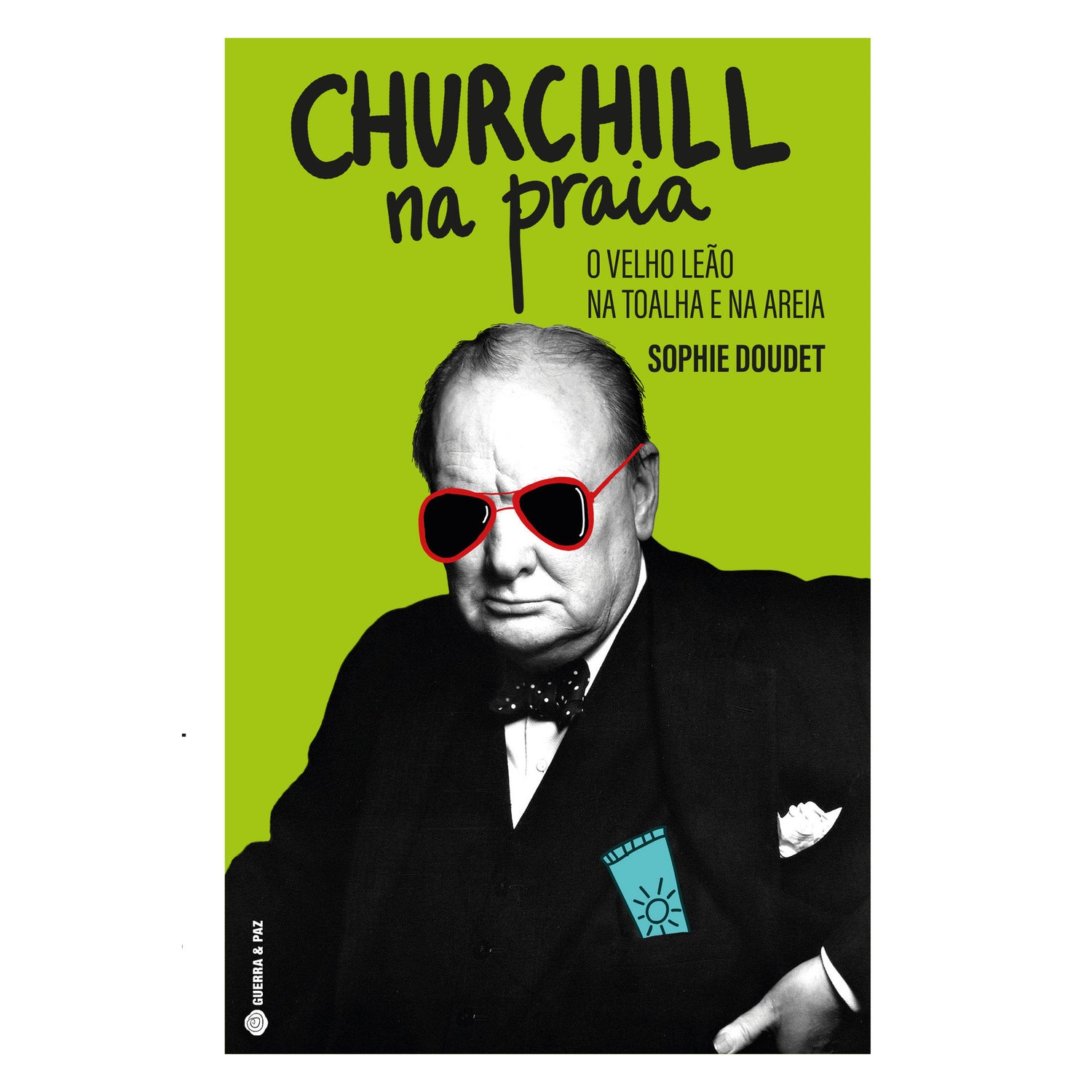 Churchill na Praia de Marie-Sophie Doudet