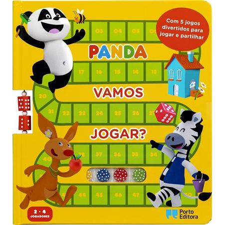Canal Panda - Vamos Jogar? - com 5 Jogos de Tabuleiro para Jogar e Partilhar