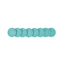 Discos e Elásticos 3.1cm Grande Aquamarine