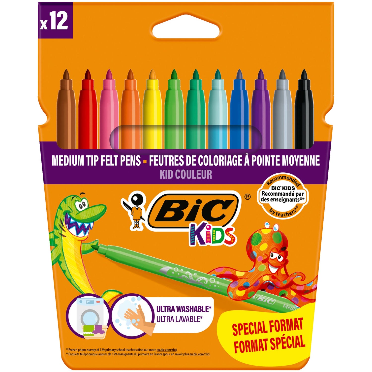 Marcadores de Colorir Kid Couleur Bic
