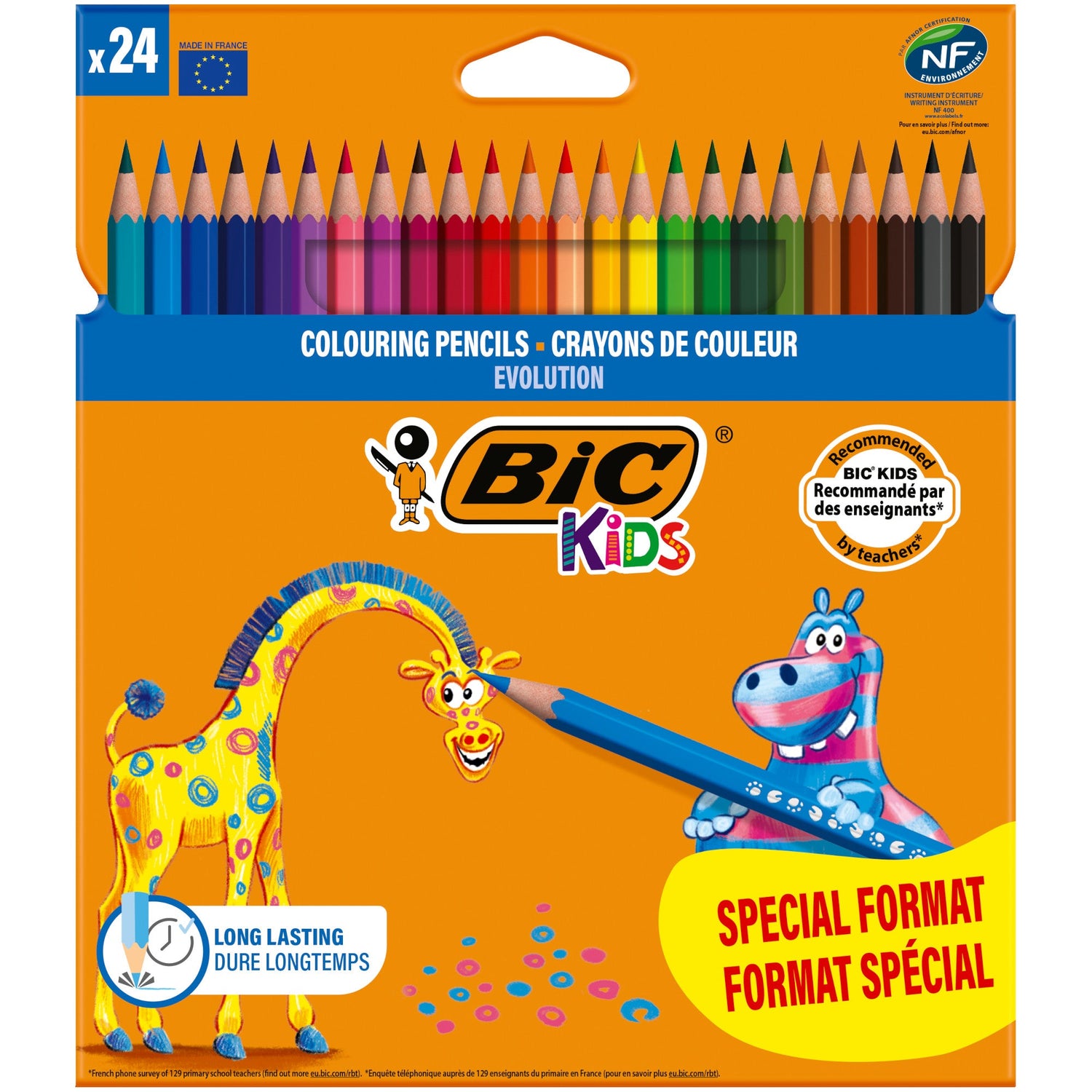 Lápis de Cor Kids Evolution