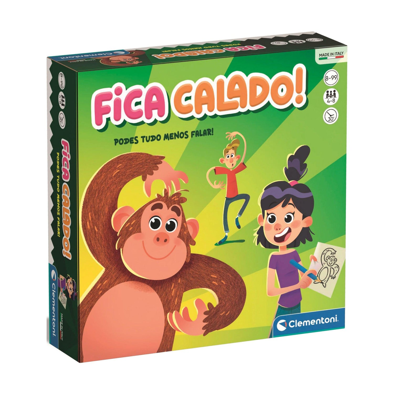 Clementoni - Jogo de Tabuleiro Fica Calado