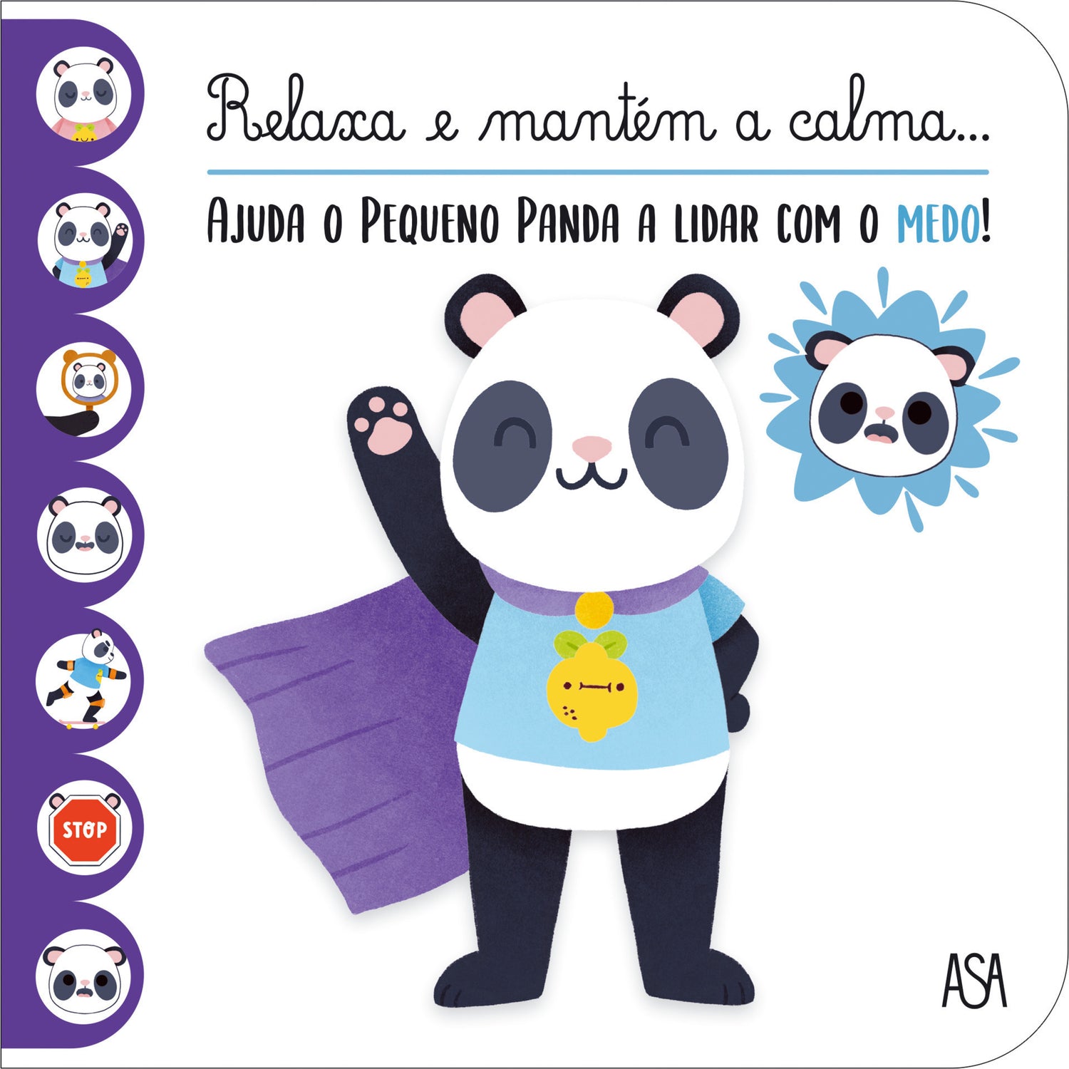 Ajuda o Pequeno Panda a Lidar com o Medo de Delphine Lacharron e Adeline Pierre