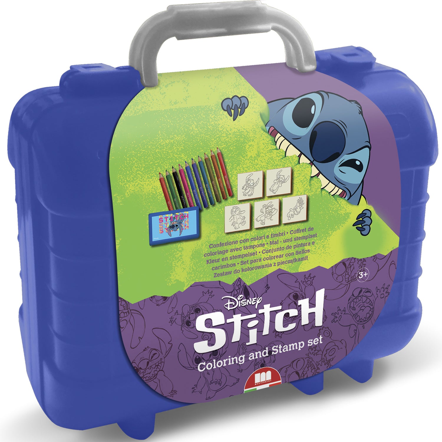 Conjunto de Pintura com Carimbos Lilo & Stitch Disney