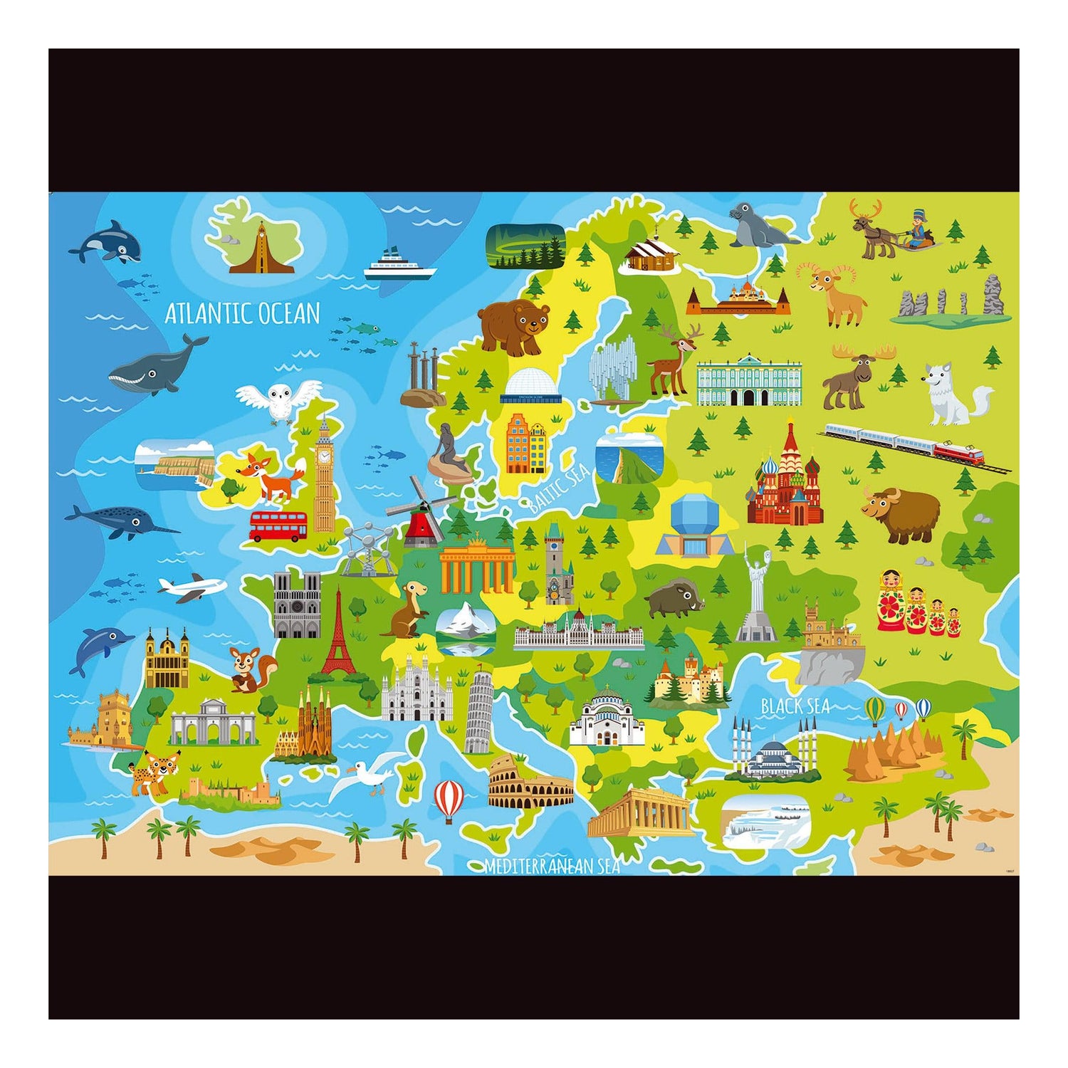 Educa - Puzzle Mapa da Europa 150 Peças
