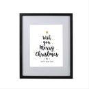 Facepaper "Wish You Merry"