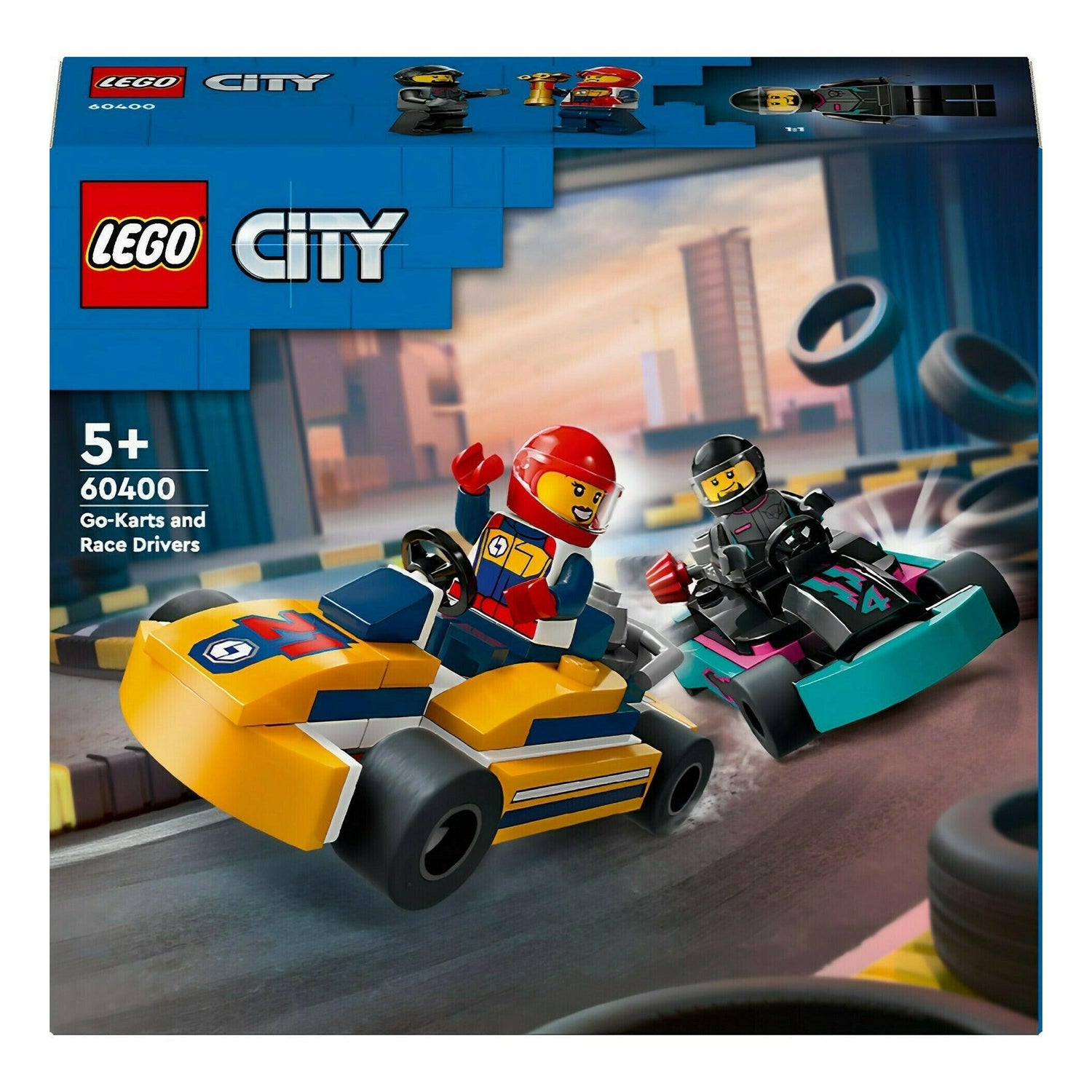 LEGO City - Carros de Karting e Pilotos - 60400