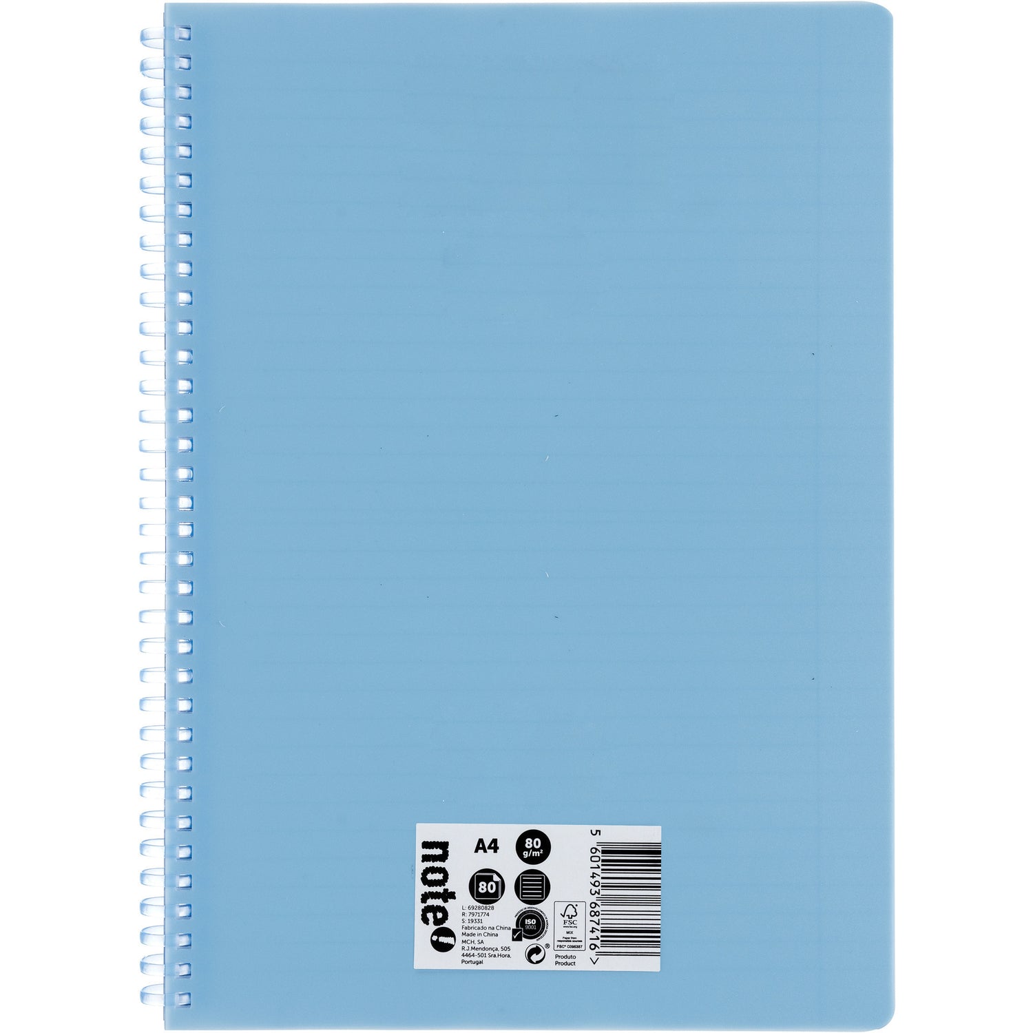 Caderno Soft Espiral A4 Pautado
