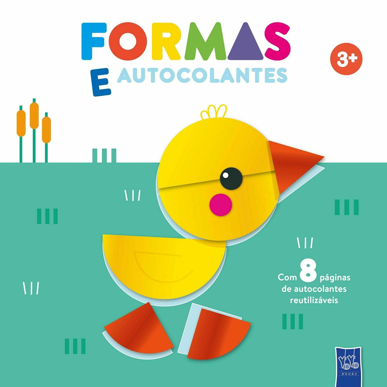 Formas e Autocolantes - Pato 3+