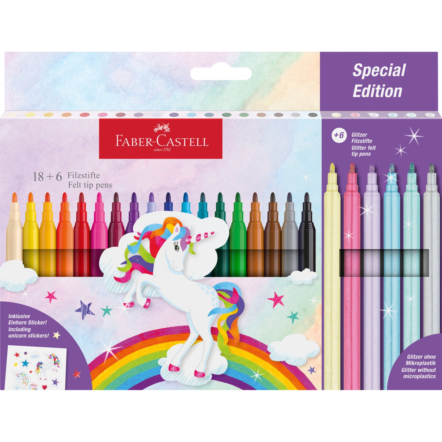 Marcadores de Colorir Unicórnio