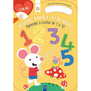 Aprender a Contar de 1 a 10 - Amarelo 3-5 Anos
