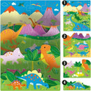 Headu - Puzzle Playdrama Dinossaurs
