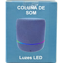 Coluna de Som Azul Fusion