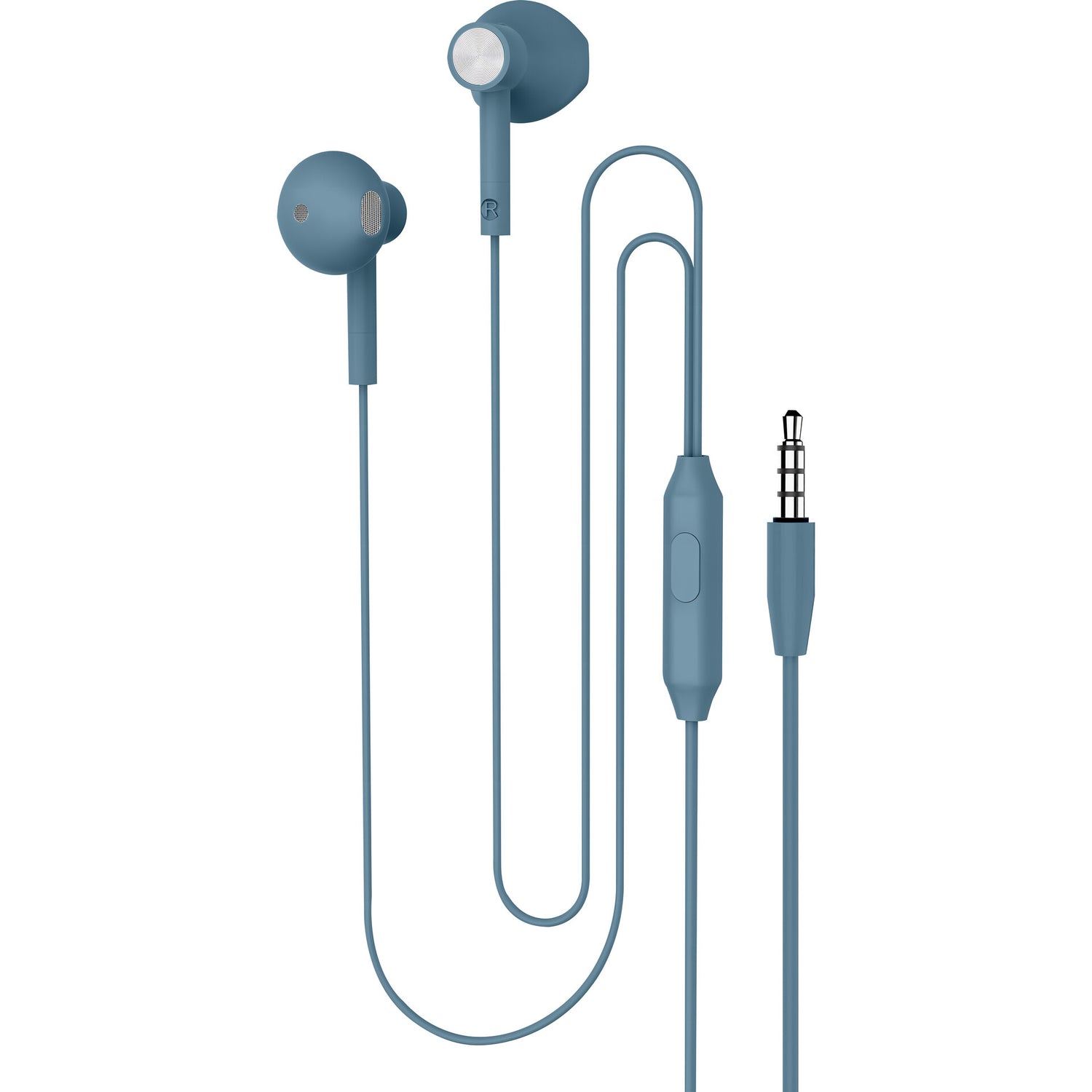 Auriculares Com Fios Azul Fusion