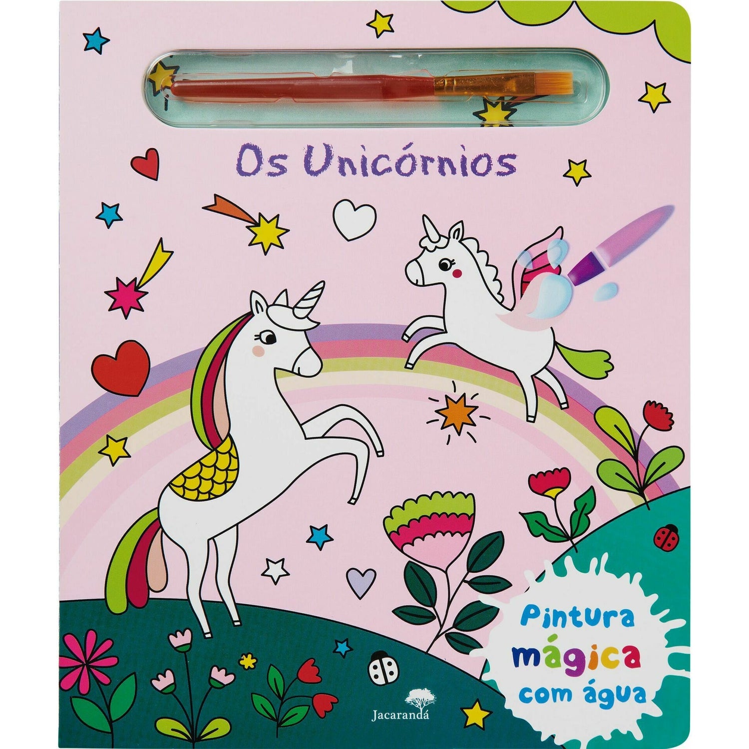 Os Unicórnios - Pinturas Mágicas com Água de Elisabeth Morais