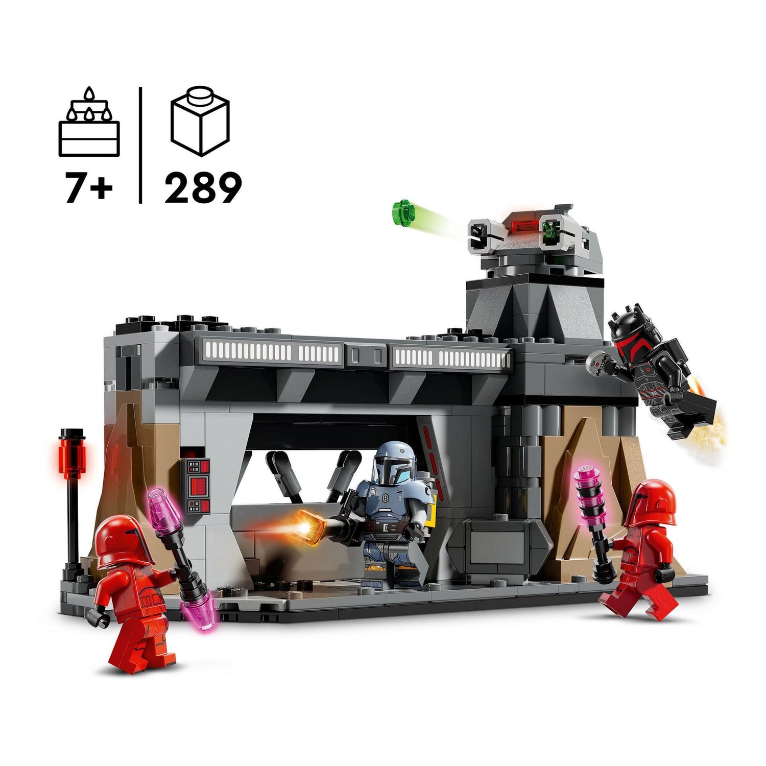 LEGO Star Wars - Batalha entre Paz Vizsla e Moff Gideon - 75386
