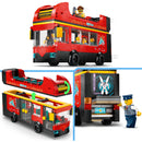 LEGO City - Autocarro Turístico Vermelho de 2 Pisos - 60407