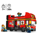 LEGO City - Autocarro Turístico Vermelho de 2 Pisos - 60407
