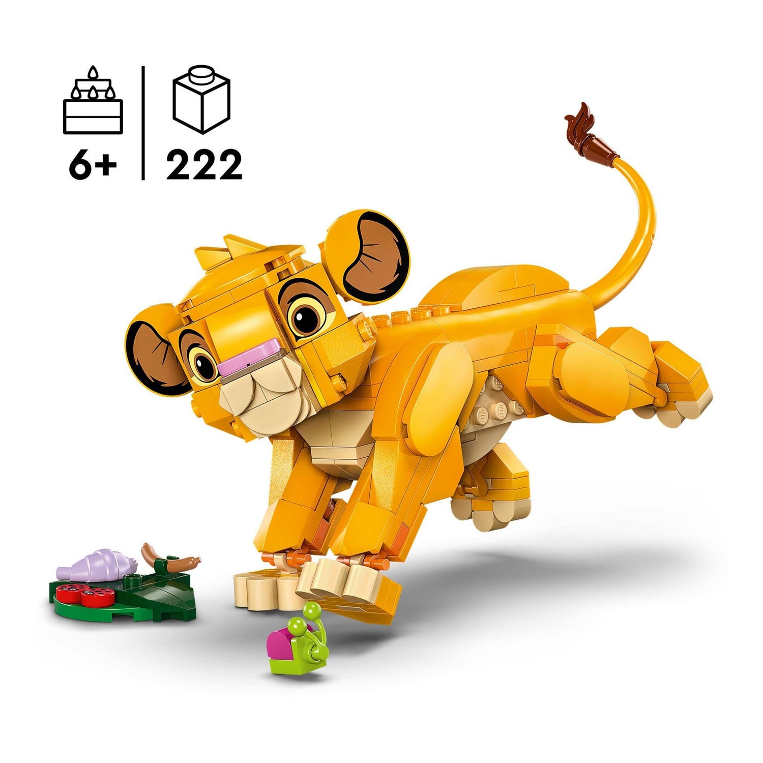 LEGO Disney - Simba, O Rei Leão: Versão Cria - 43243