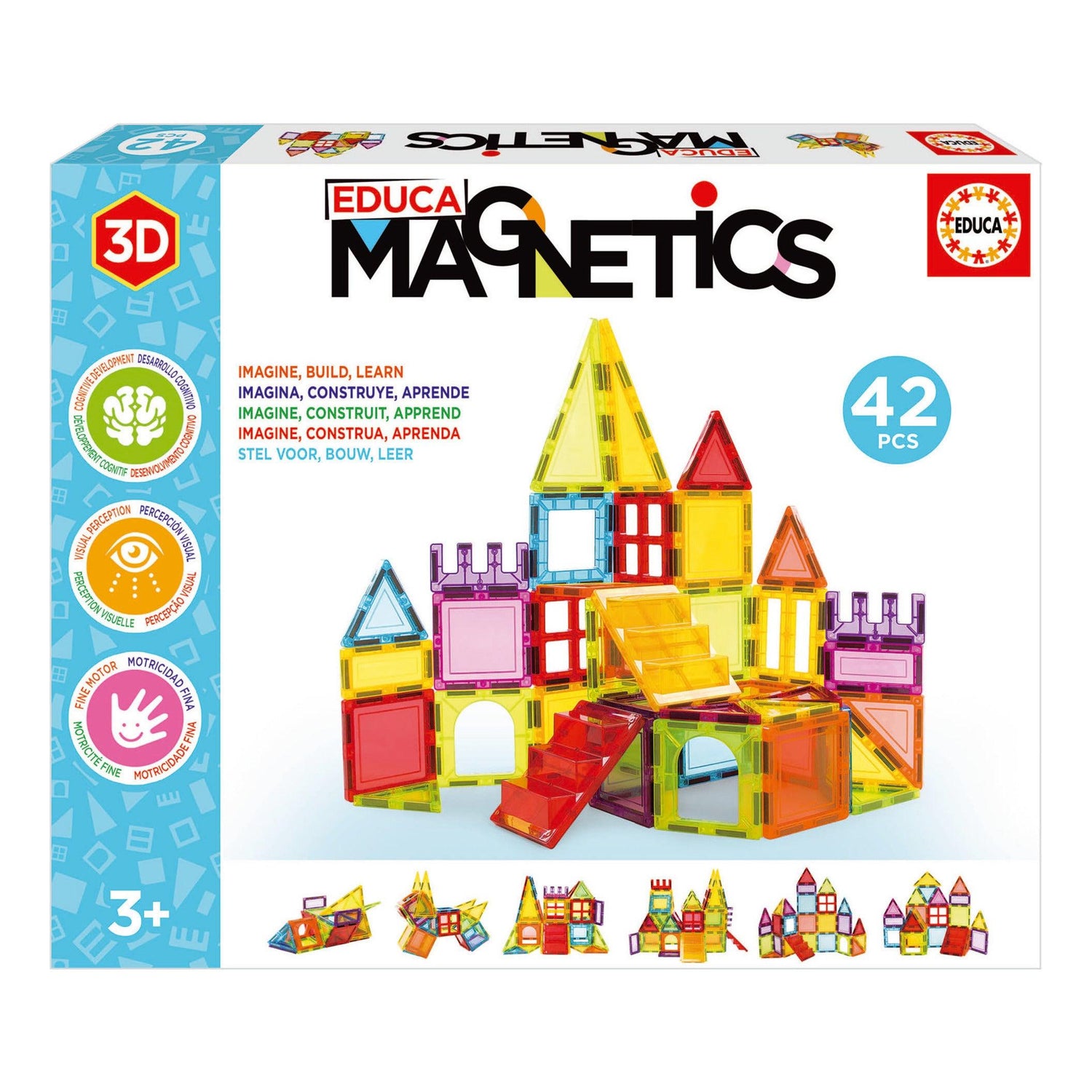 Educa - Jogo Magnetics 42 Peças