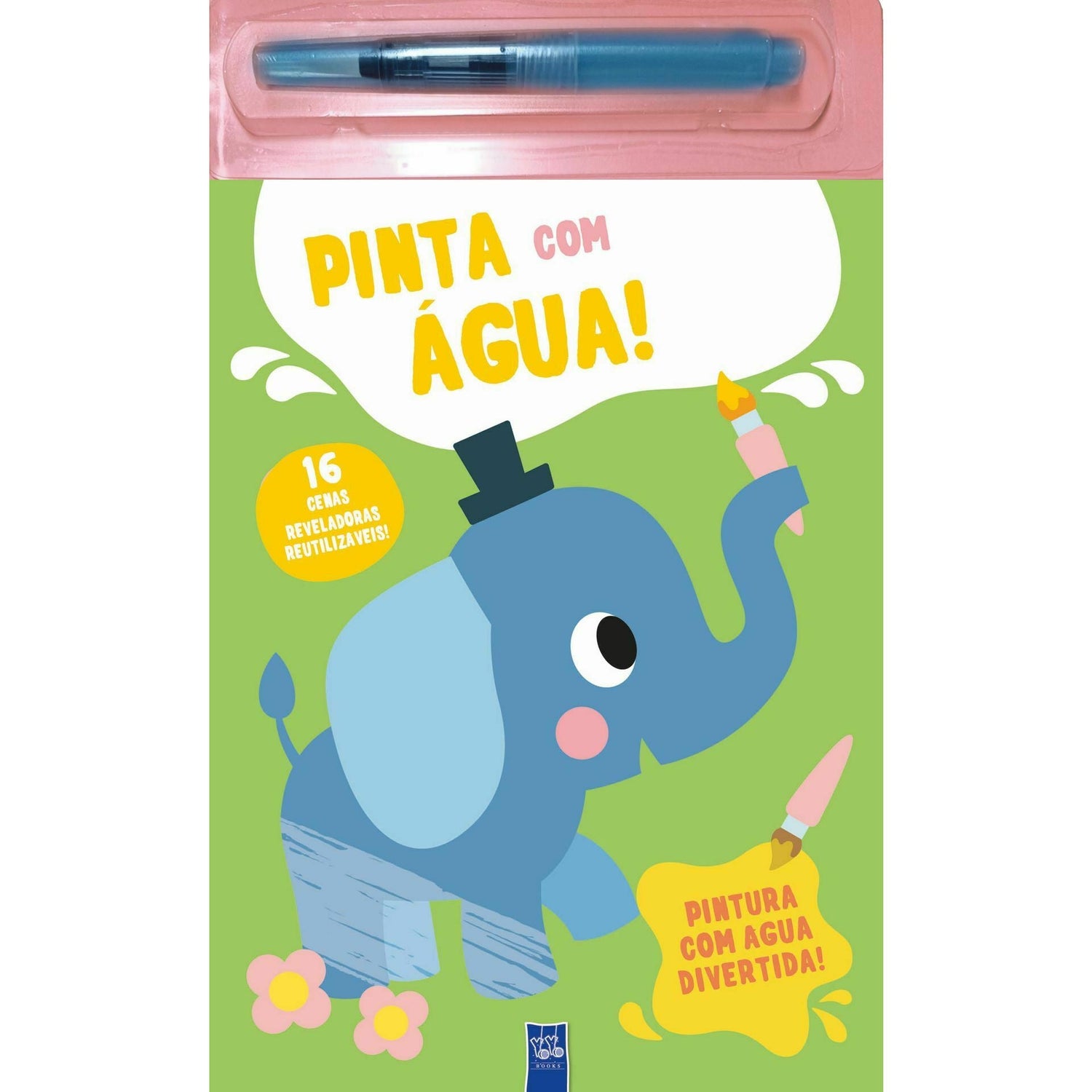Pintar com Água - Elefante de YOYO BOOKS