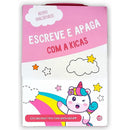 Adoro Unicórnios!- Escreve e Apaga com a Kicas