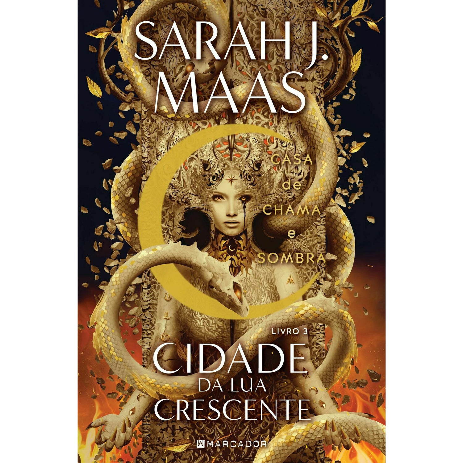 Cidade da Lua Crescente - Livro 3: Casa de Chama e Sombra de Sarah J. Maas