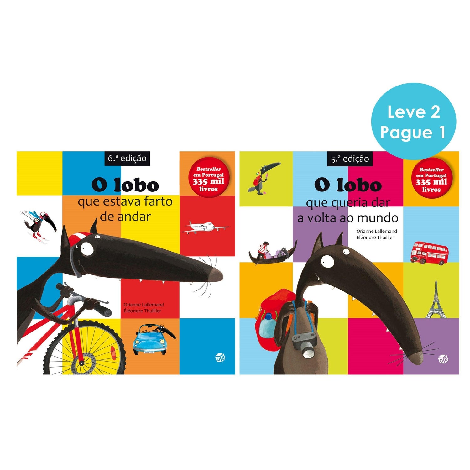 Pack 2 Livros - O Lobo de Orianne Lallemand