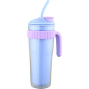 Caneca Happiness Azul e Lilás