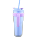 Caneca Happiness Azul e Lilás