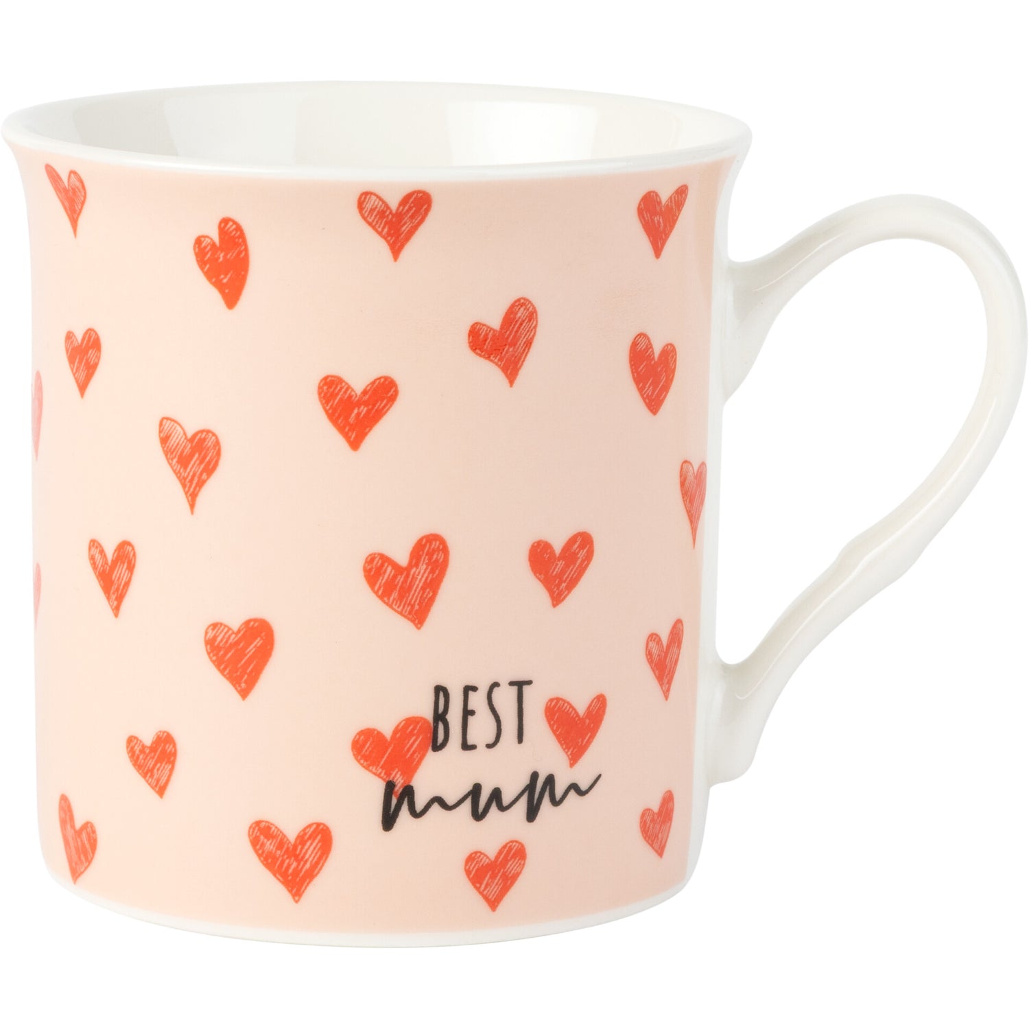 Caneca Corações Best Mum