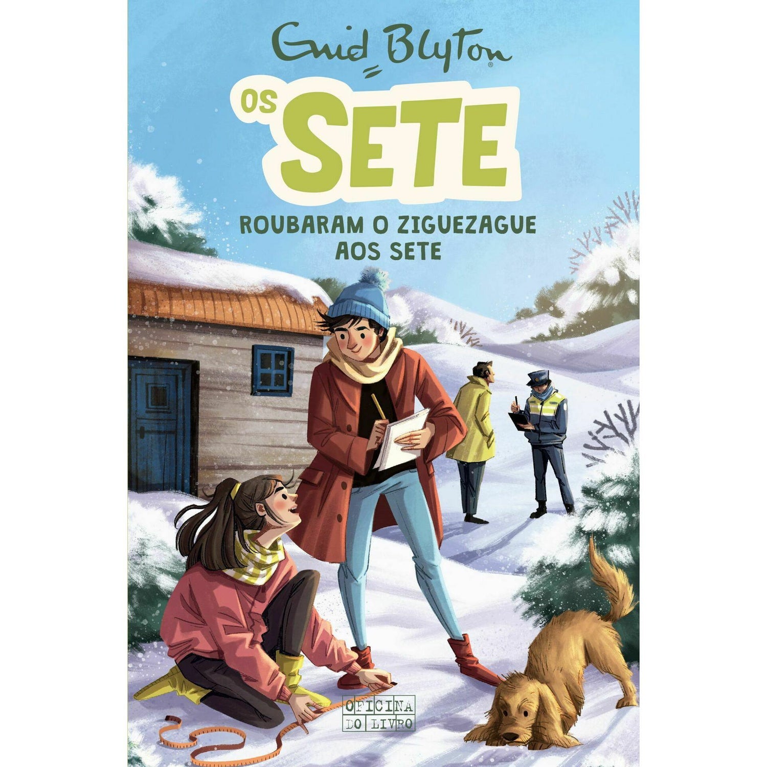 Roubaram o Ziguezague aos Sete de Enid Blyton - Os Sete Volume 13