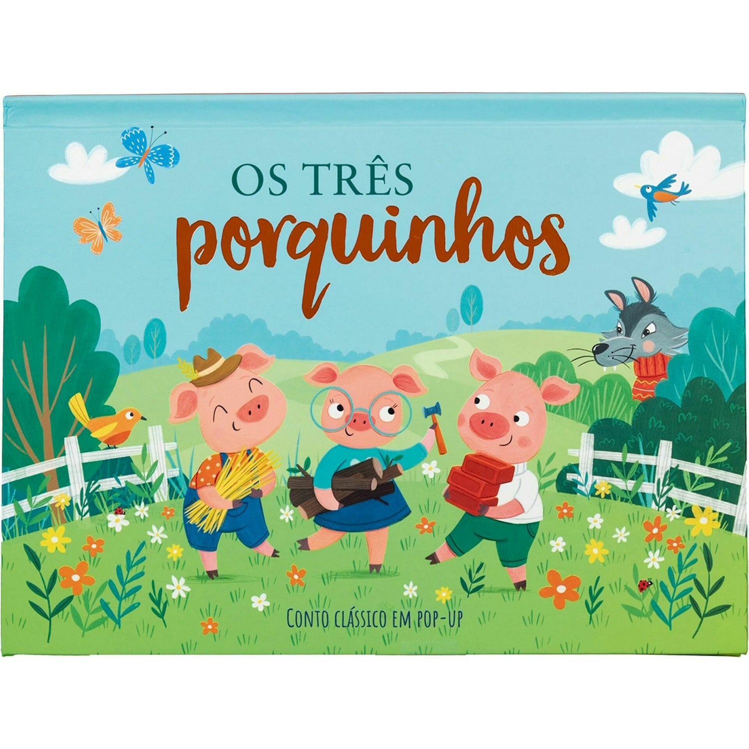 Os Três Porquinhos : Conto Clássico em Pop-up