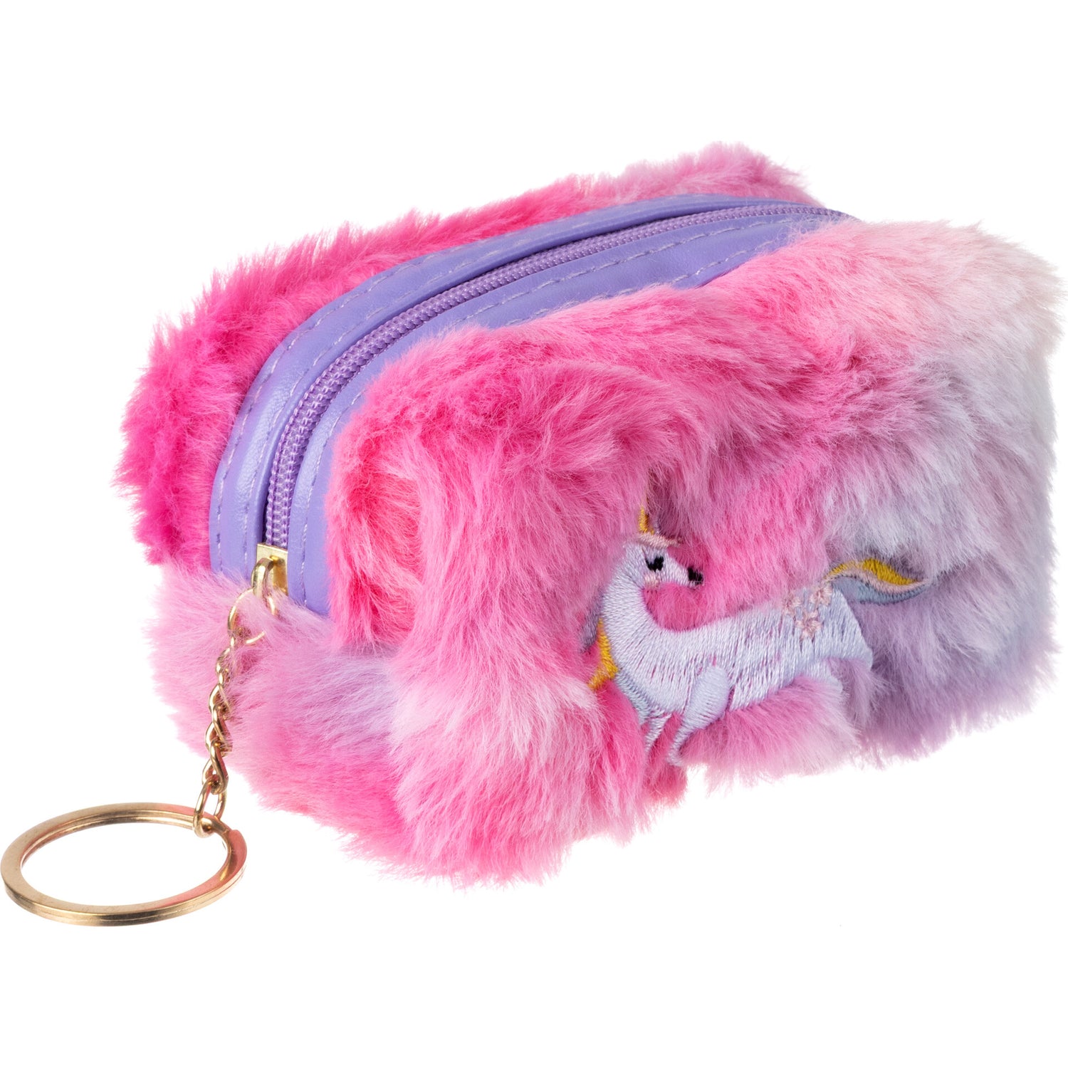 Porta Moedas Peluche Unicórnio