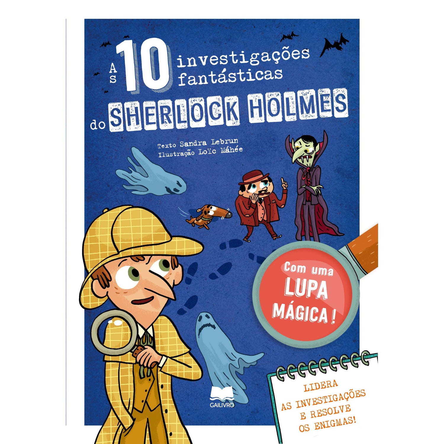 As 10 Investigações Fantásticas do Sherlock Holmes de Sandra Lebrun