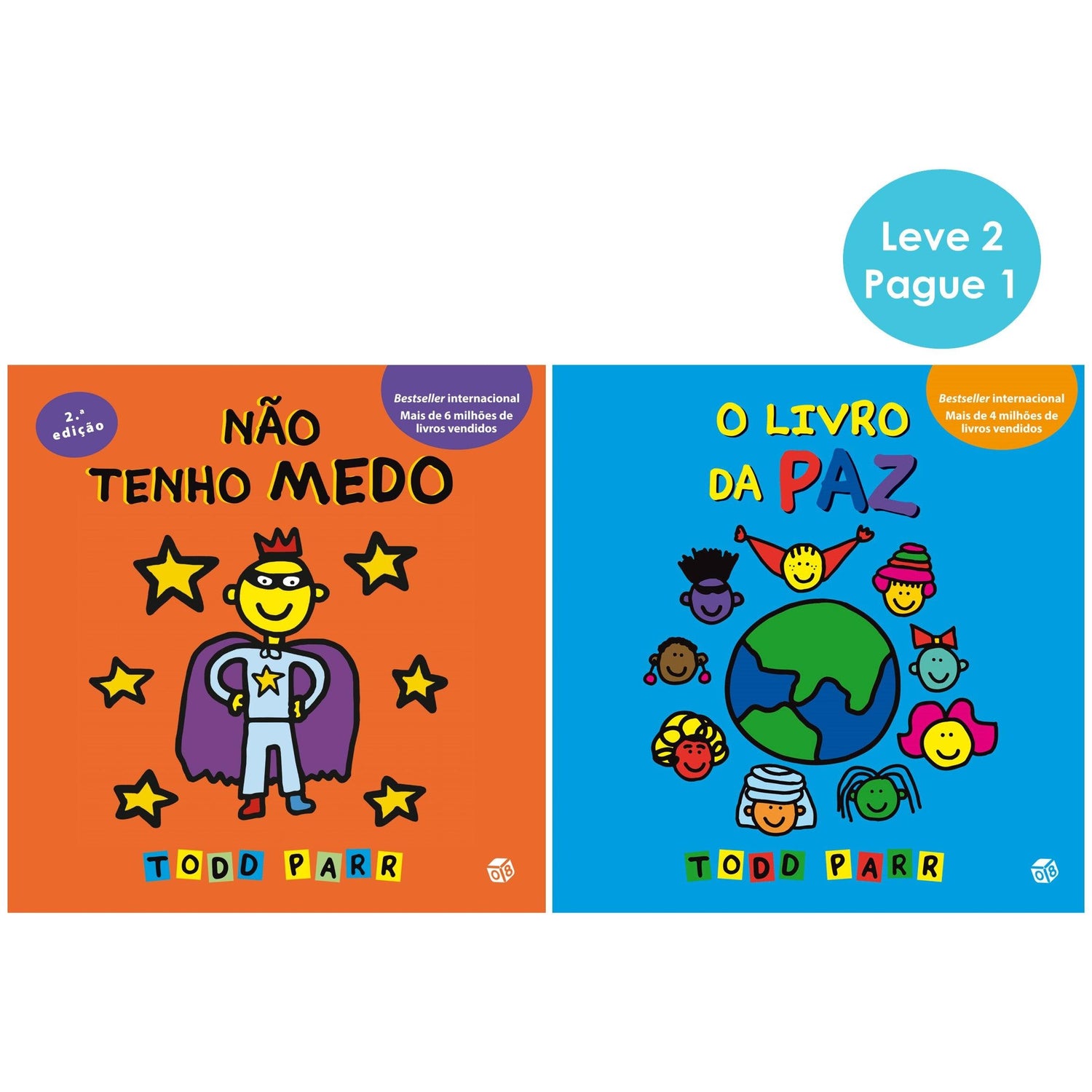 Os Livros do Todd - Não Tenho Medo | O Livro da Paz de Todd Parr