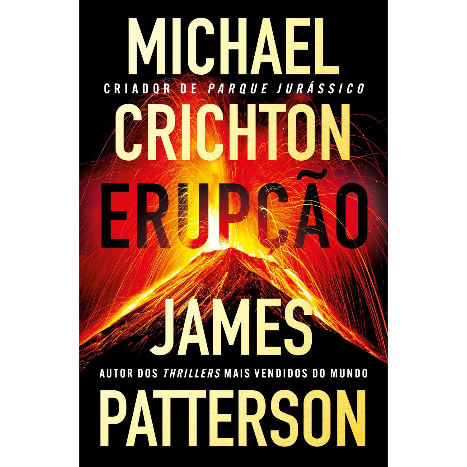 Erupção de Michael Crichton e James Patterson