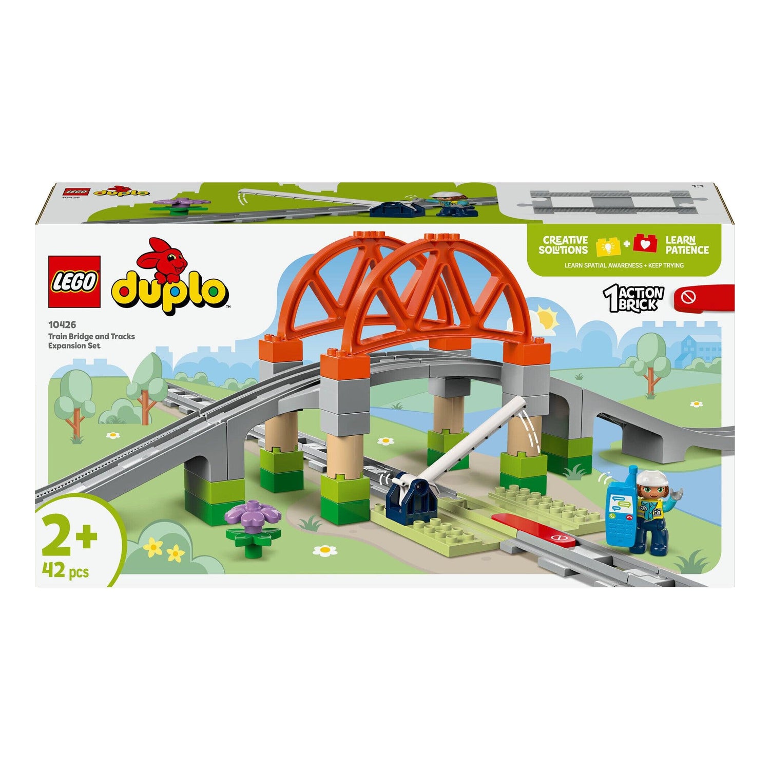 LEGO Duplo - Set de Expansão de Ponte e Carris para Comboio - 10426