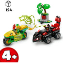 LEGO Marvel - Spin e Electro – Perseguição em Veículos Dinossauros - 11198