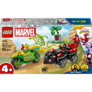LEGO Marvel - Spin e Electro – Perseguição em Veículos Dinossauros - 11198